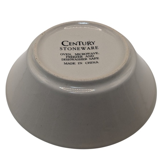 Vintage Century Stoneware Bowl Cereal‎ Soup Goose Barn Blue 1980s Seven In SEE - Picture 8 of 11